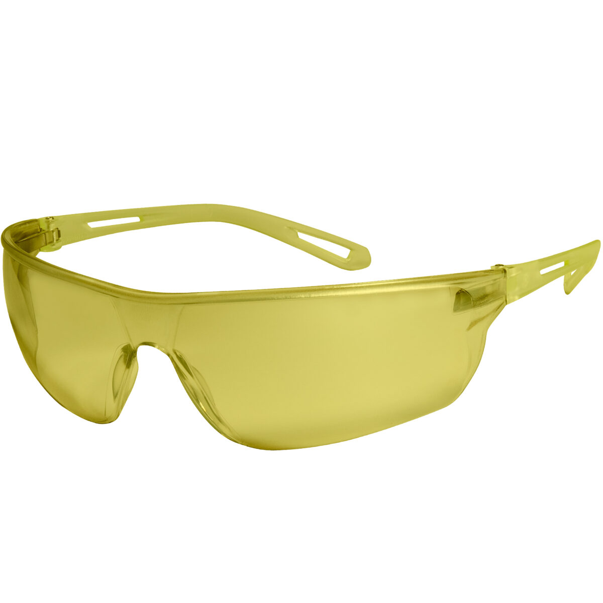 Amber Rimless Safety Glasses Liberty Safety