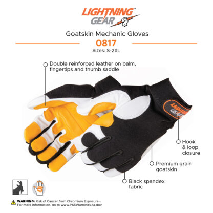 Goatskin Mechanic Gloves - Image 6