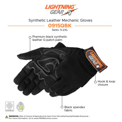 Synthetic Mechanic Gloves - Image 6