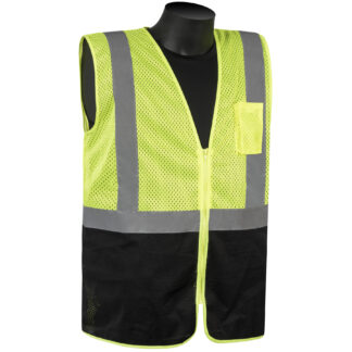 HiVizGard™ Class 2 Foreman Surveyor's Vest with Black Bottom