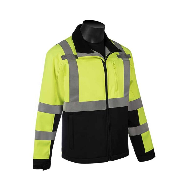 Class 3 Waterproof Insulated Soft Shell Jacket Liberty Safety