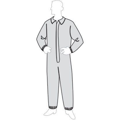 Coverall - Elastic Wrists & Ankles - Liberty Safety