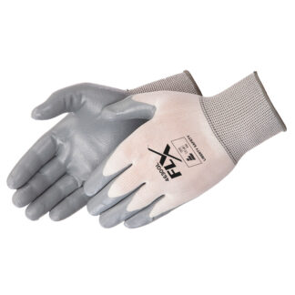 Gray Nitrile Coated Seamless Gloves