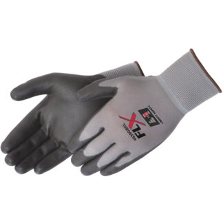 Black Polyurethane Coated Seamless Gloves
