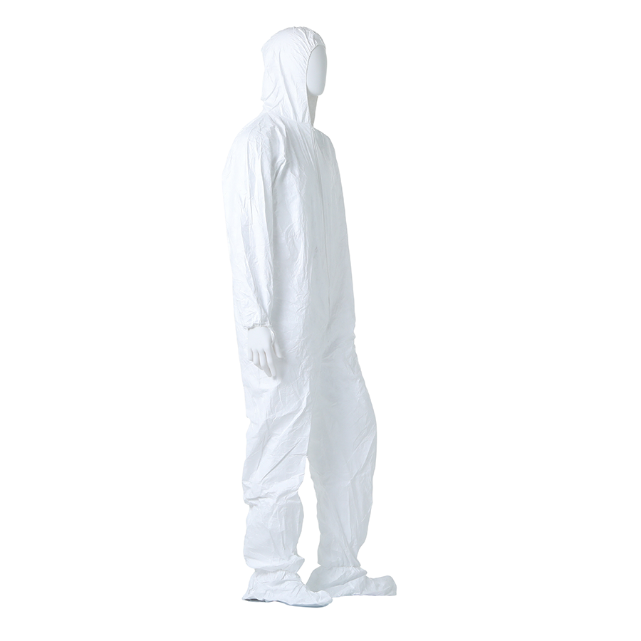 Cleanroom Coveralls with Attached Hood & Boots - Image 2