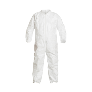 Cleanroom Coveralls With Elastic Wrists & Ankles