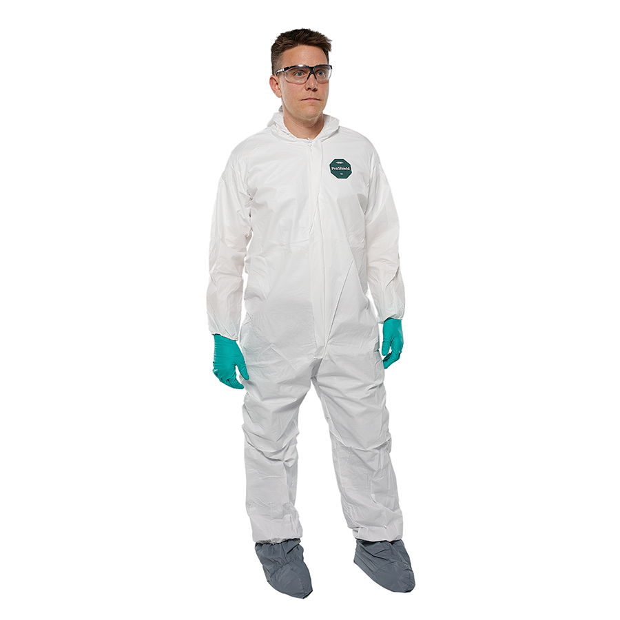 Coveralls With Attached Hood & Boots - Image 2