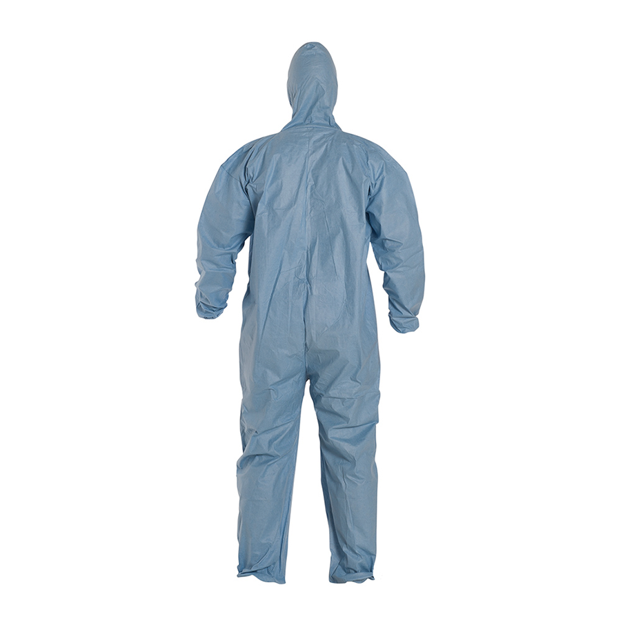 Coveralls With Attached Hood Elastic Wrists & Ankles - Image 4