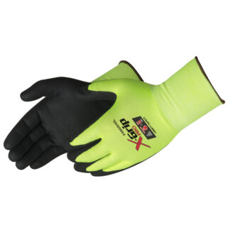ANSI A2 Black Microfoam Nitrile Cut Resistant Gloves