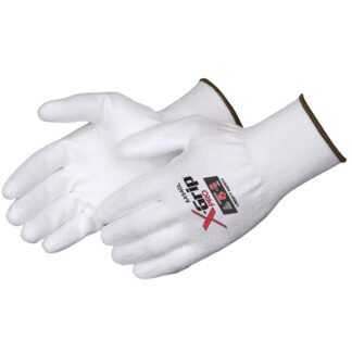 ANSI A2 White Polyurethane Cut Resistant Gloves