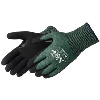 ANSI A4 Black Microfoam Nitrile Cut Resistant Gloves