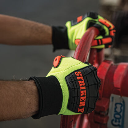 Synthetic Leather Impact Gloves - Image 3