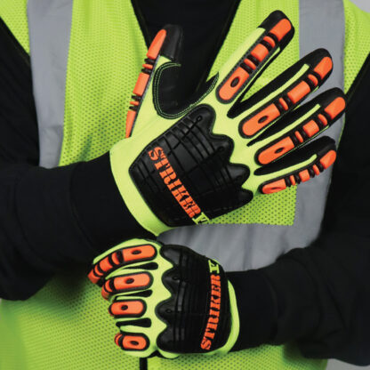 Synthetic Leather Impact Gloves - Image 5