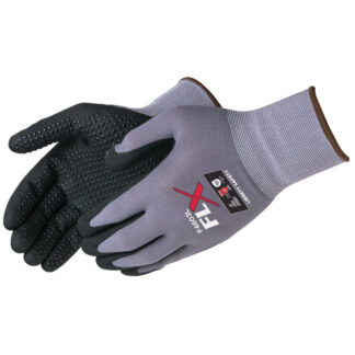 15 Gauge Black Microfoam Nitrile Coated Seamless Gloves