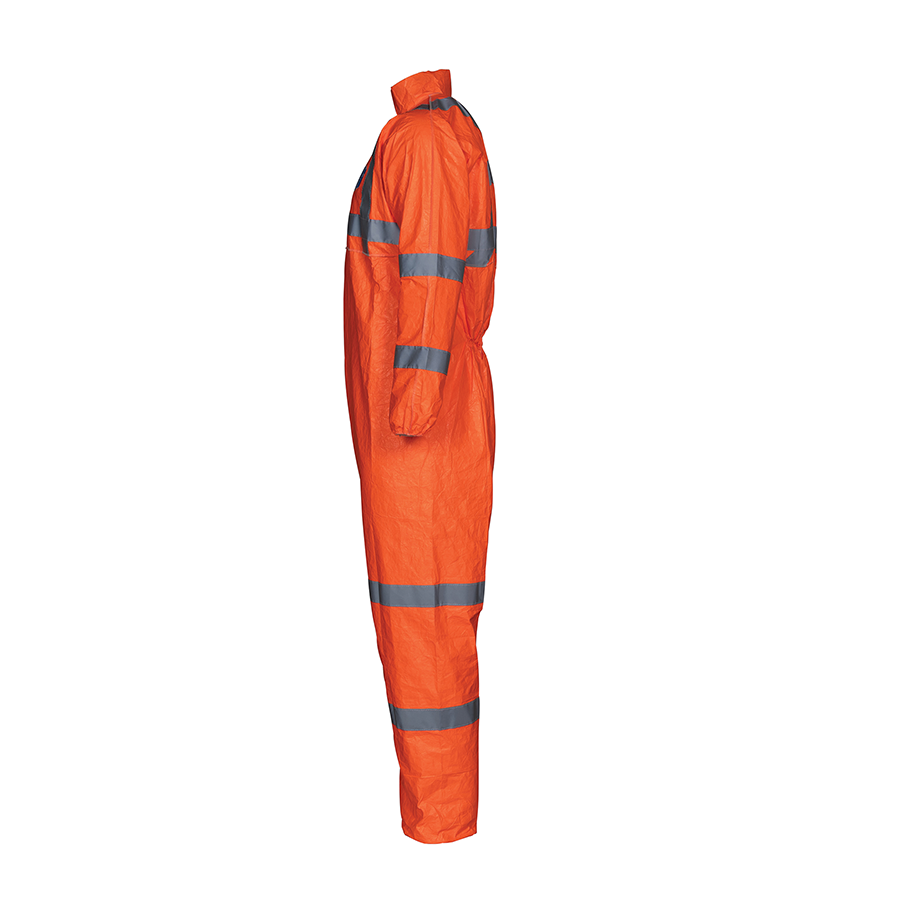 High-Visibility Coveralls With Elastic Wrists & Ankles - Image 3