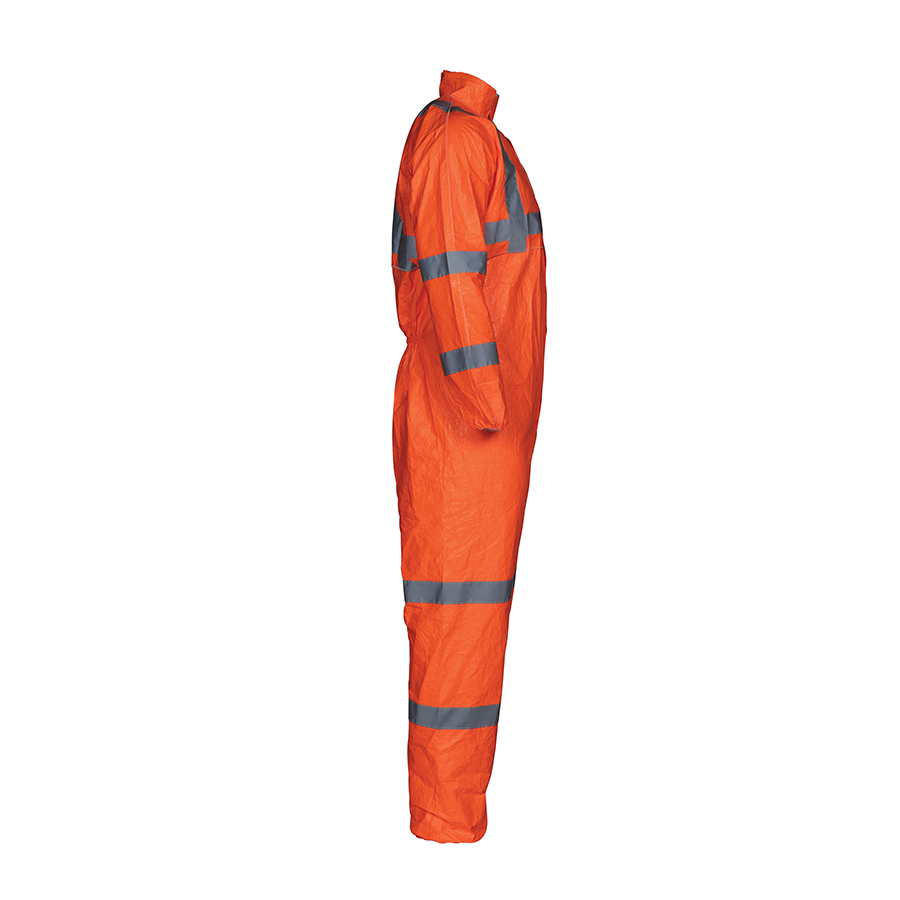 High-Visibility Coveralls With Elastic Wrists & Ankles - Image 2