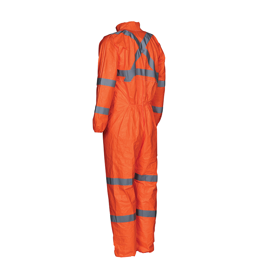 High-Visibility Coveralls With Elastic Wrists & Ankles - Image 7