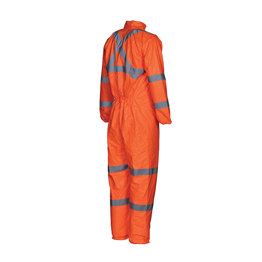 High-Visibility Coveralls With Elastic Wrists & Ankles - Image 6