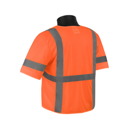 Class 3 Chemically Treated FR Vest With Sleeves - Image 3
