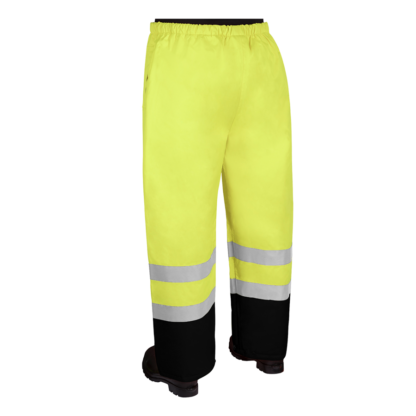 Class E Waterproof Rain Pants With Black Bottom - Image 2