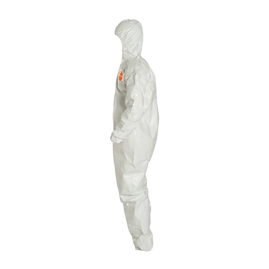 Coveralls With Attached Hood Elastic Wrists & Ankles - Image 3
