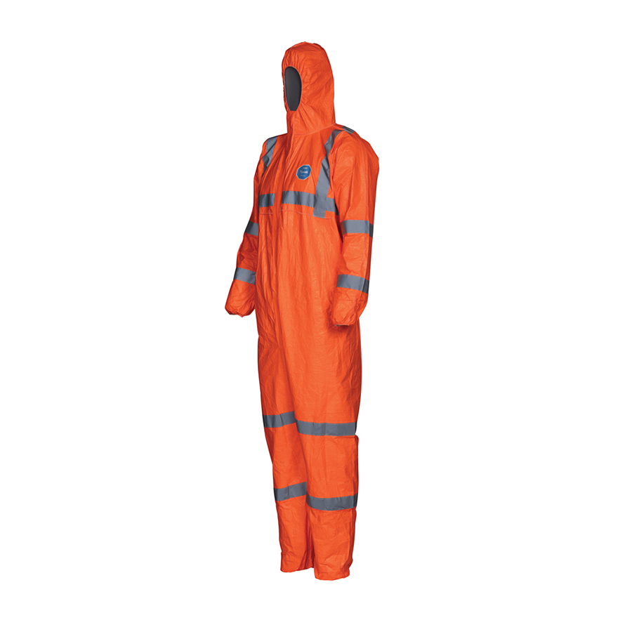 High-Visibility Coveralls With Attached Hood - Image 5