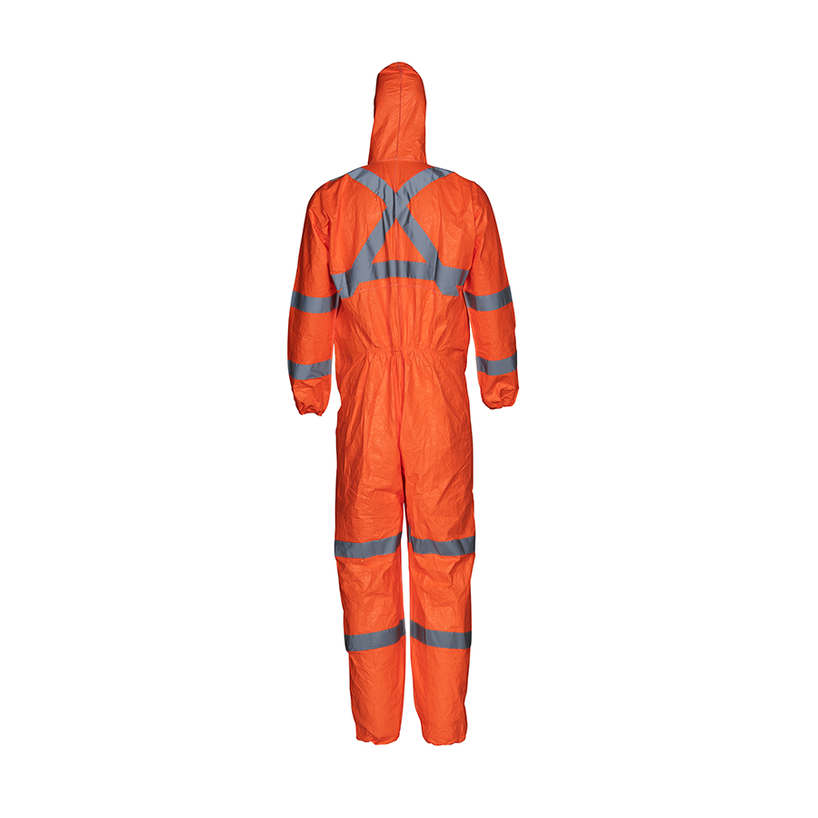 High-Visibility Coveralls With Attached Hood - Image 8