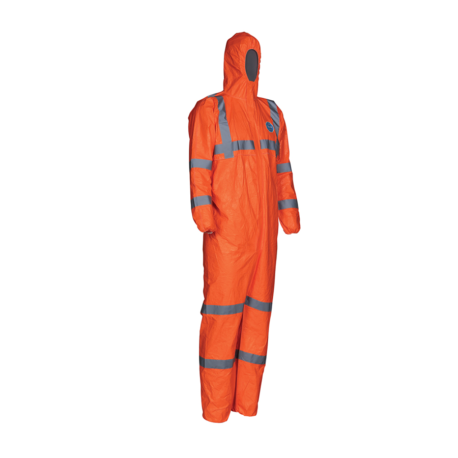 High-Visibility Coveralls With Attached Hood - Image 4