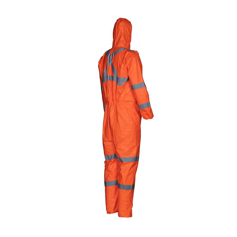 High-Visibility Coveralls With Attached Hood - Image 6