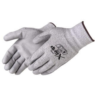 ANSI A2 Gray Polyurethane Cut Resistant Gloves