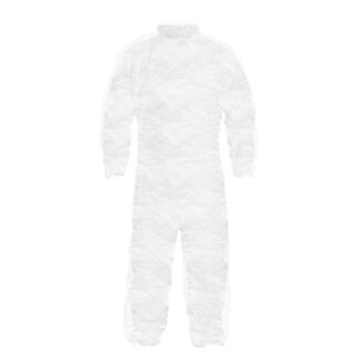 Light Weight Coverall With Elastic Wrists & Ankles