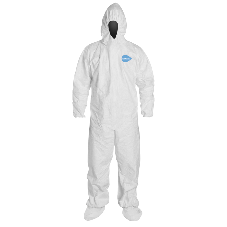 Coverall With Attached Hood & Boots