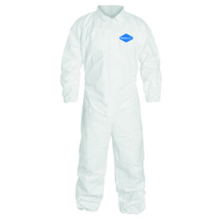 Coverall With Elastic Wrists & Ankles