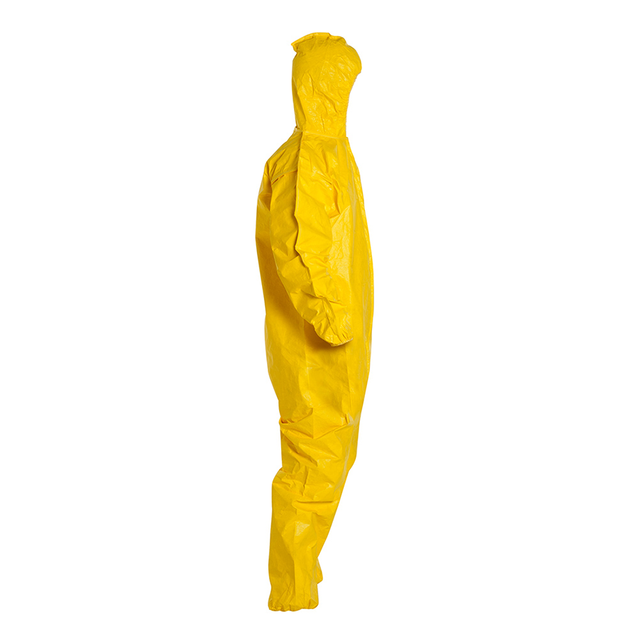 Coveralls With Attached Hood Elastic Wrists & Ankles - Image 2