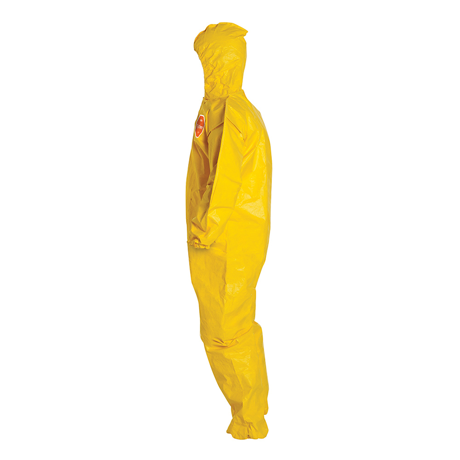 Coveralls With Attached Hood Elastic Wrists & Ankles - Image 3