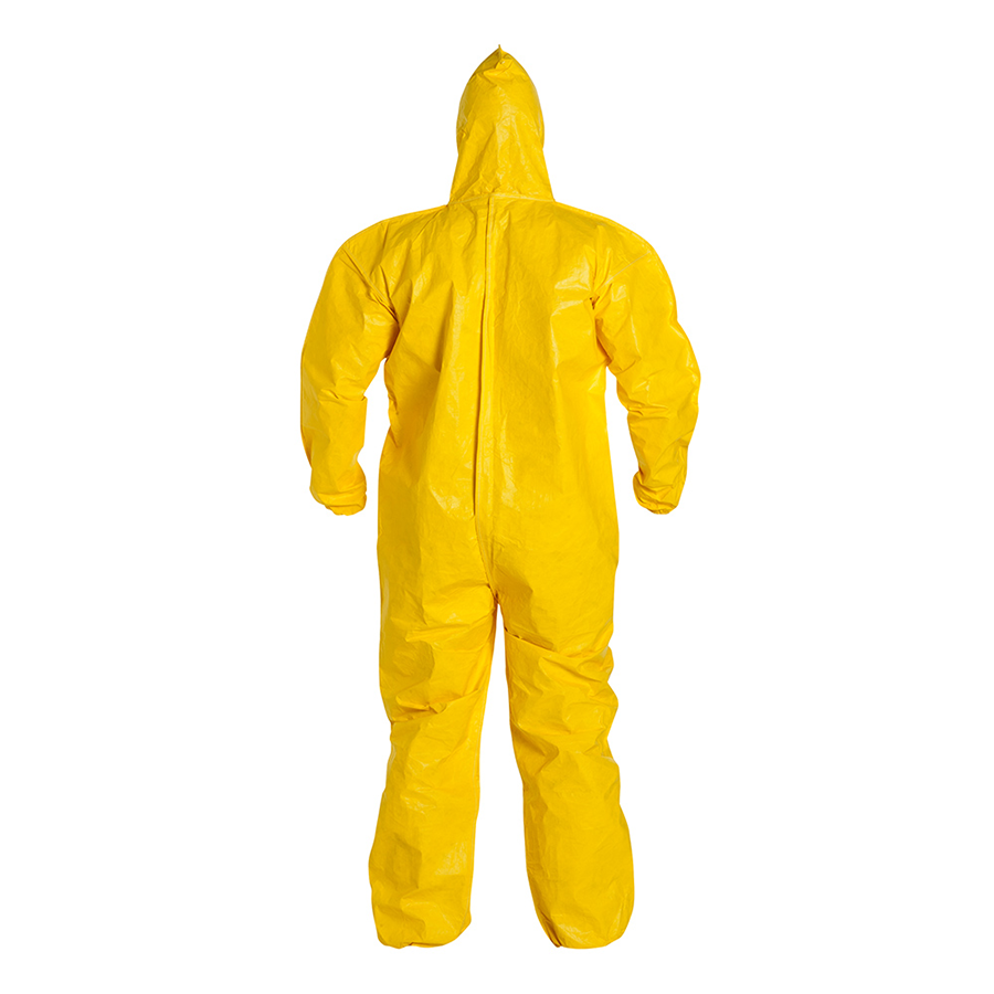 Coveralls With Attached Hood Elastic Wrists & Ankles - Image 4