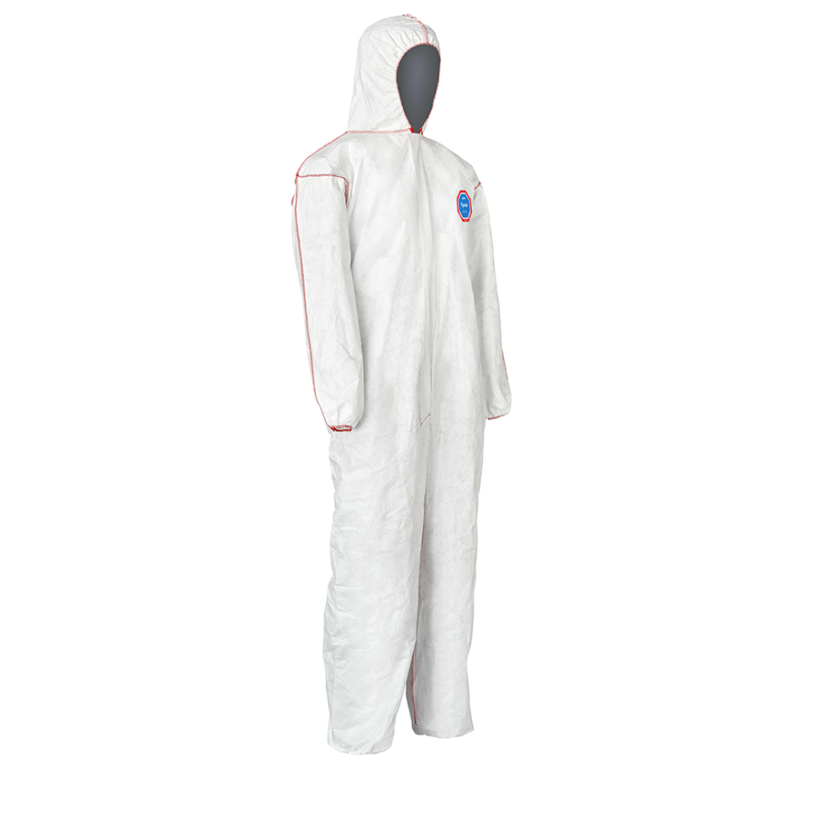 Coveralls With Attached Hood Elastic Wrists & Ankles - Image 4