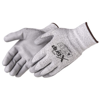 ANSI A5 Gray Polyurethane Cut Resistant Gloves
