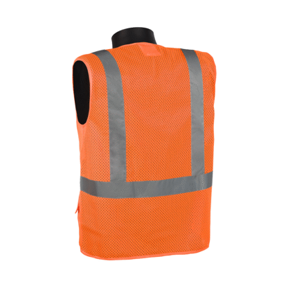 Class 2 Engineer Surveyor Vest (Solid Front Mesh Back) - Image 2