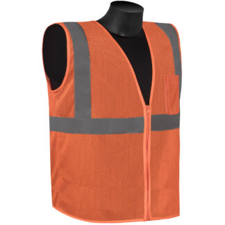 Class 2 Chemically Treated FR Economy Vest (All Mesh)