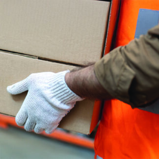 Plain Seamless Knit Gloves