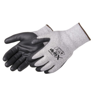 ANSI A6 Black Foam Nitrile Cut Resistant Gloves